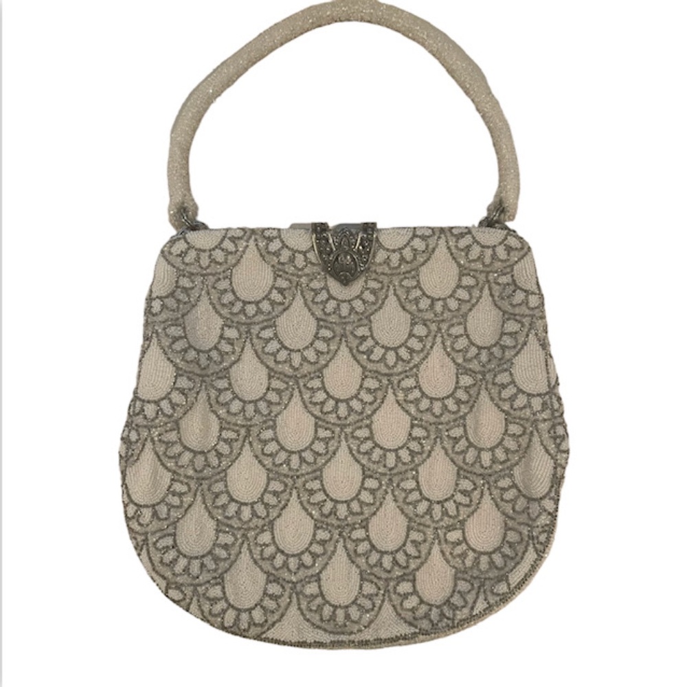 Vintage Eva's De Luxe beaded evening bag